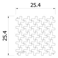 VedoNonVedo Montenapoleone decorative element for furnishing and dividing rooms - amber 3